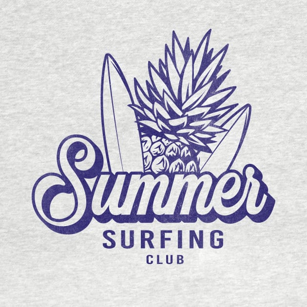 Summer Surfing Club by PowelCastStudio